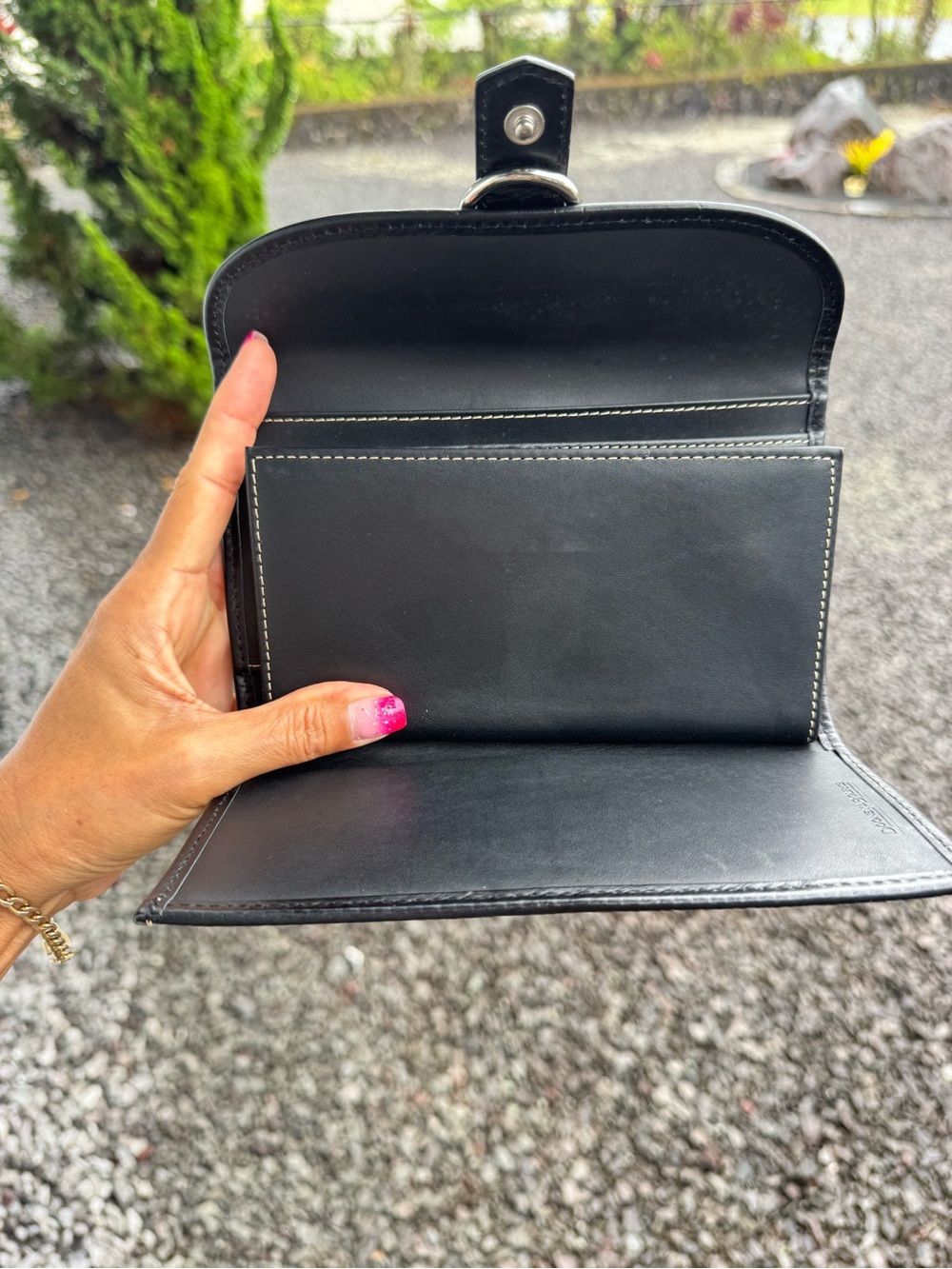 Dooney & Bourke 1975 Black Leather Wallet WR202 BB NWT $185 - Picture 9 of 15